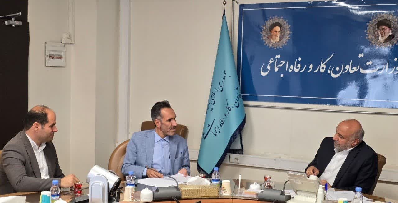 نشست فرماندار و نماینده مردم خمین در مجلس با وزیر تعاون ،کار و رفاه اجتماعی برگزار شد