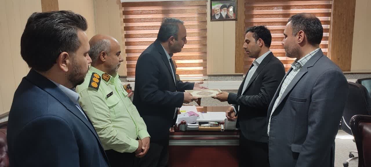 تودیع و معارفه بخشدار خرقان