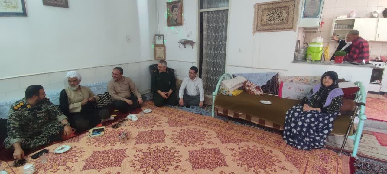 دیدار با خانواده معظم  شهید سید جواد محمودی