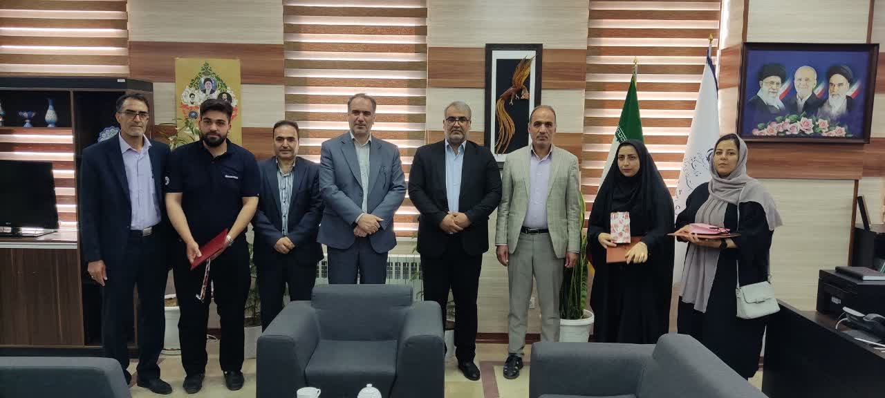 🔸️دیدار مدیرکل آموزش فنی و حرفه‌ای استان مرکزی با مهندس ملکاء آشتیانی سرپرست فرمانداری