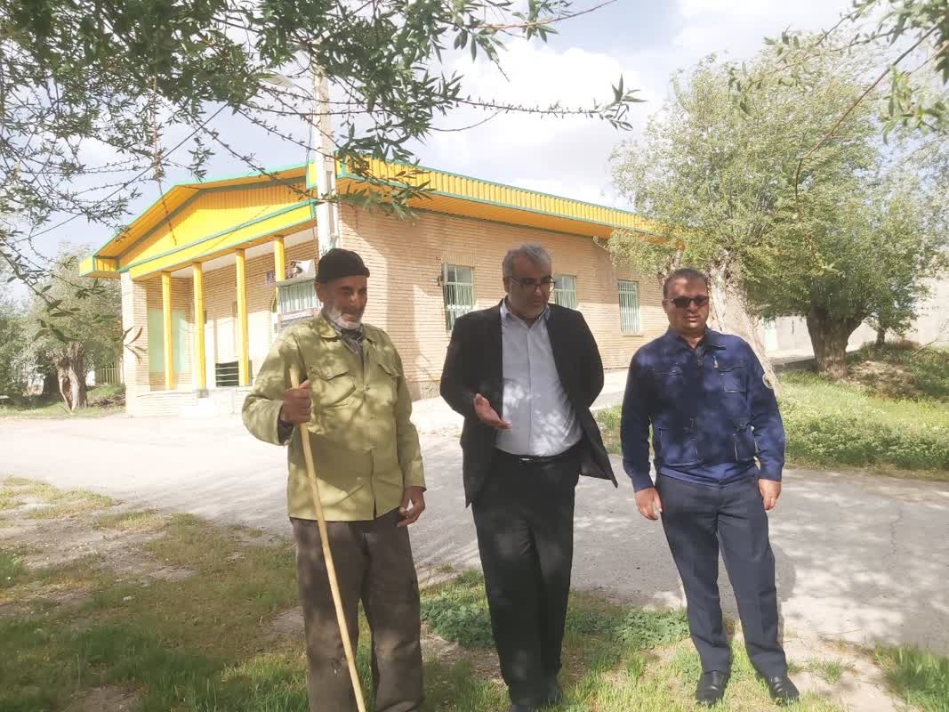 ✔ بازدید میدانی سرپرست فرمانداری شهرستان آشتیان از پروژه‌های عمرانی و زیرساختی روستاهای کم‌برخوردار " روستای سعدآباد"