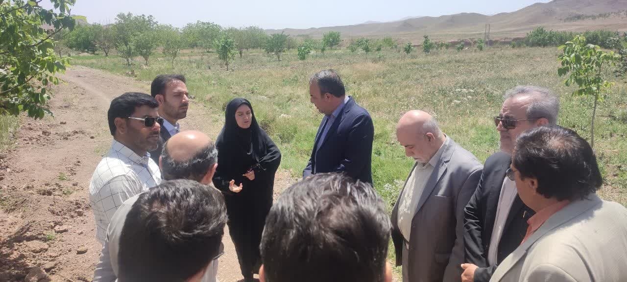 حضور جناب آقای مروتی در روستای ورامه
