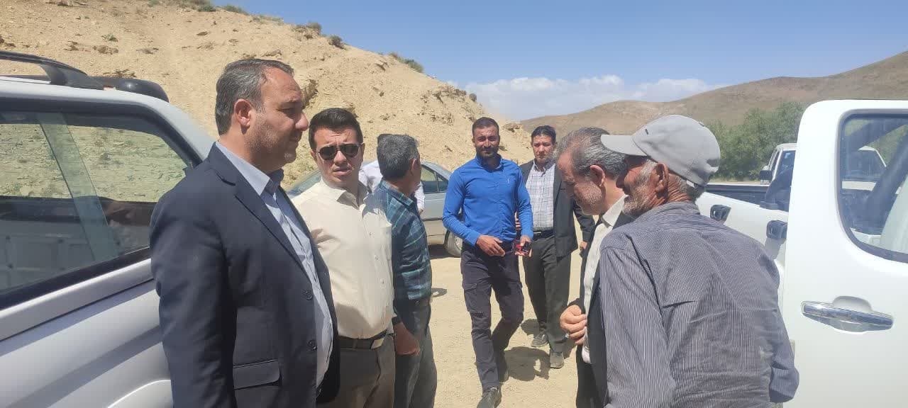 حضور جناب آقای مروتی در روستای تیره