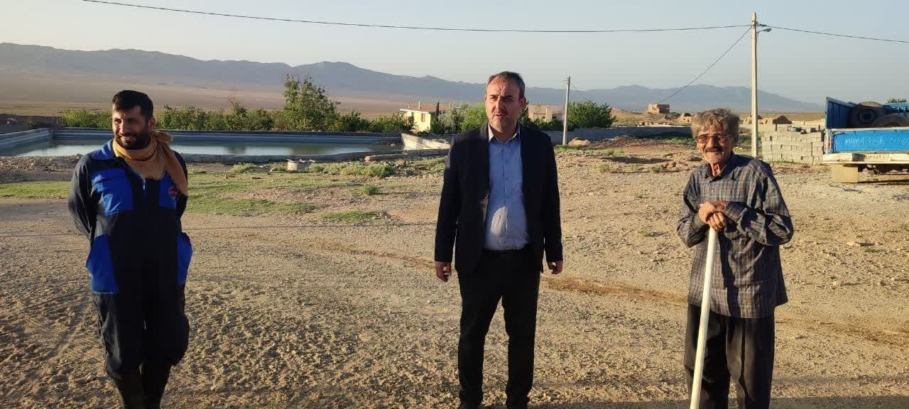 حضور جناب آقای مروتی در روستای بیلفتو