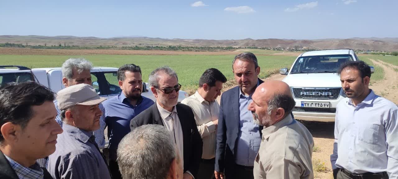 حضور جناب آقای مروتی در روستای علیشار