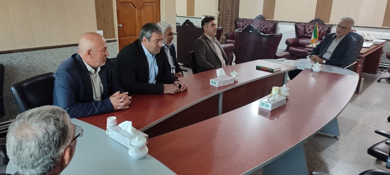 دیدار اعضای شورای اسلامی و شهردار رازقان با سرپرست فرمانداری زرندیه