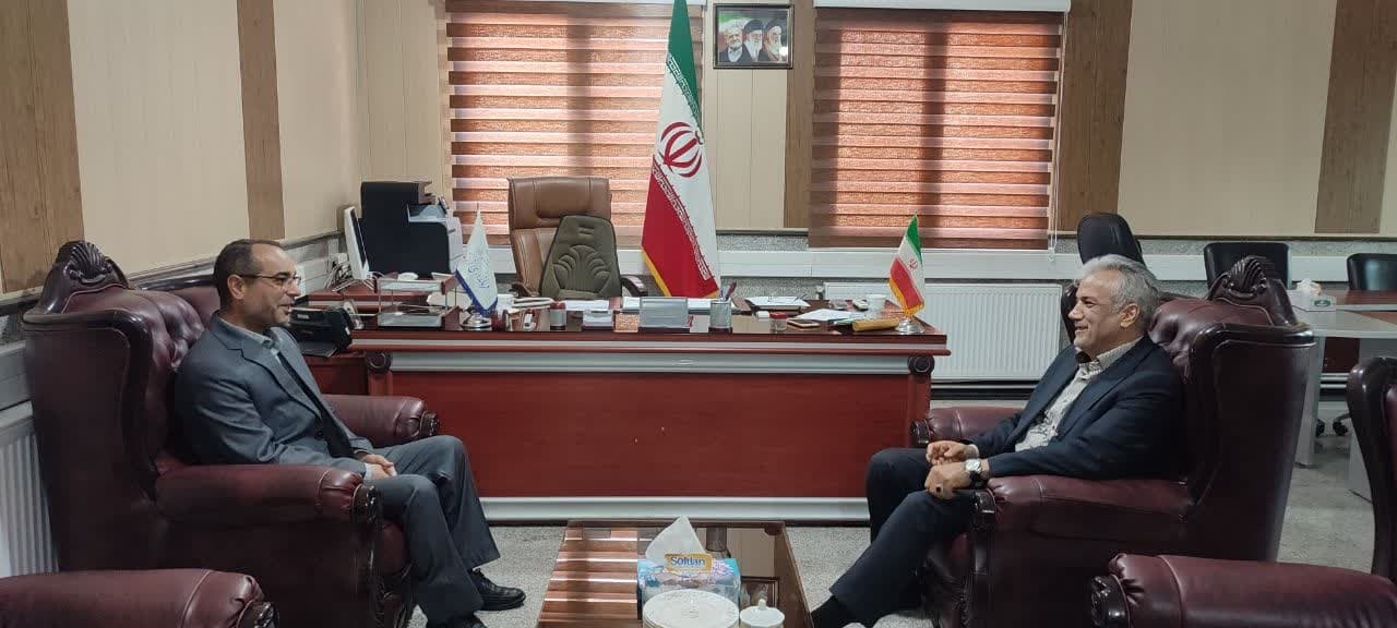 دیدار رئیس اداره فنی و حرفه‌ای زرندیه با سرپرست فرمانداری شهرستان