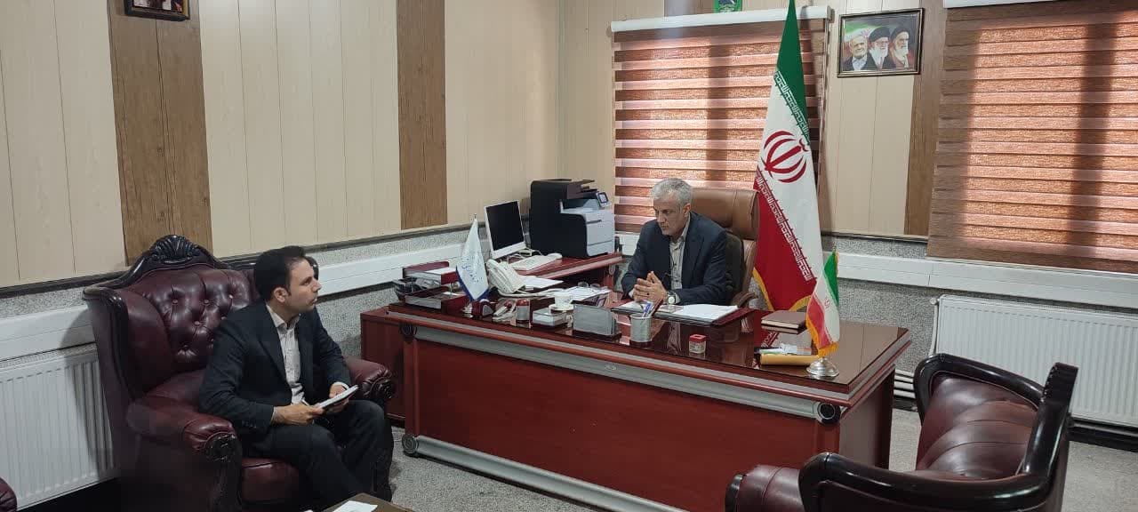 دیدار سرپرست بخشداری خرقان با سرپرست فرمانداری زرندیه