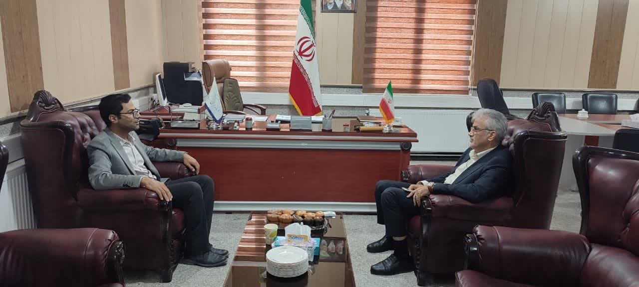 دیدار رئیس اداره مخابرات زرندیه با سرپرست فرمانداری شهرستان