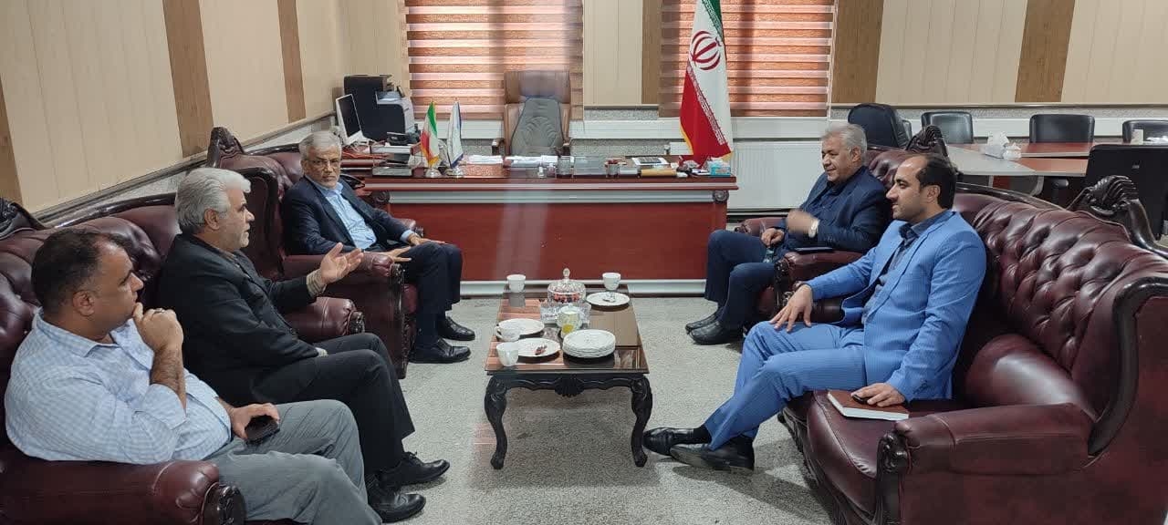 دیدار مدیرکل جهاد کشاورزی استان با دکتر احمدی در زرندیه