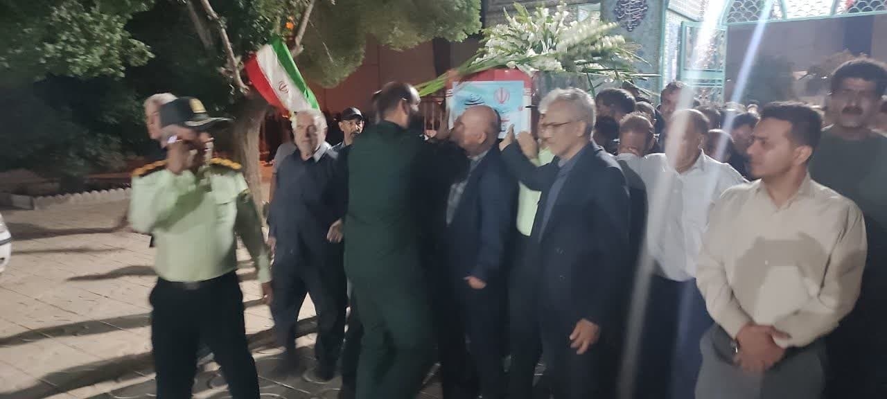 برگزاری مراسم "شبی با شهید مرتضی شفیعی" با حضور دکتر احمدی در خشکرود