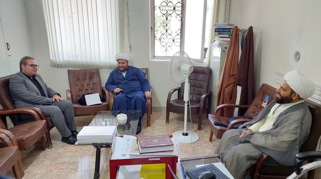 حضور فرماندار شهرستان محلات در اداره تبلیغات اسلامی شهرستان محلات