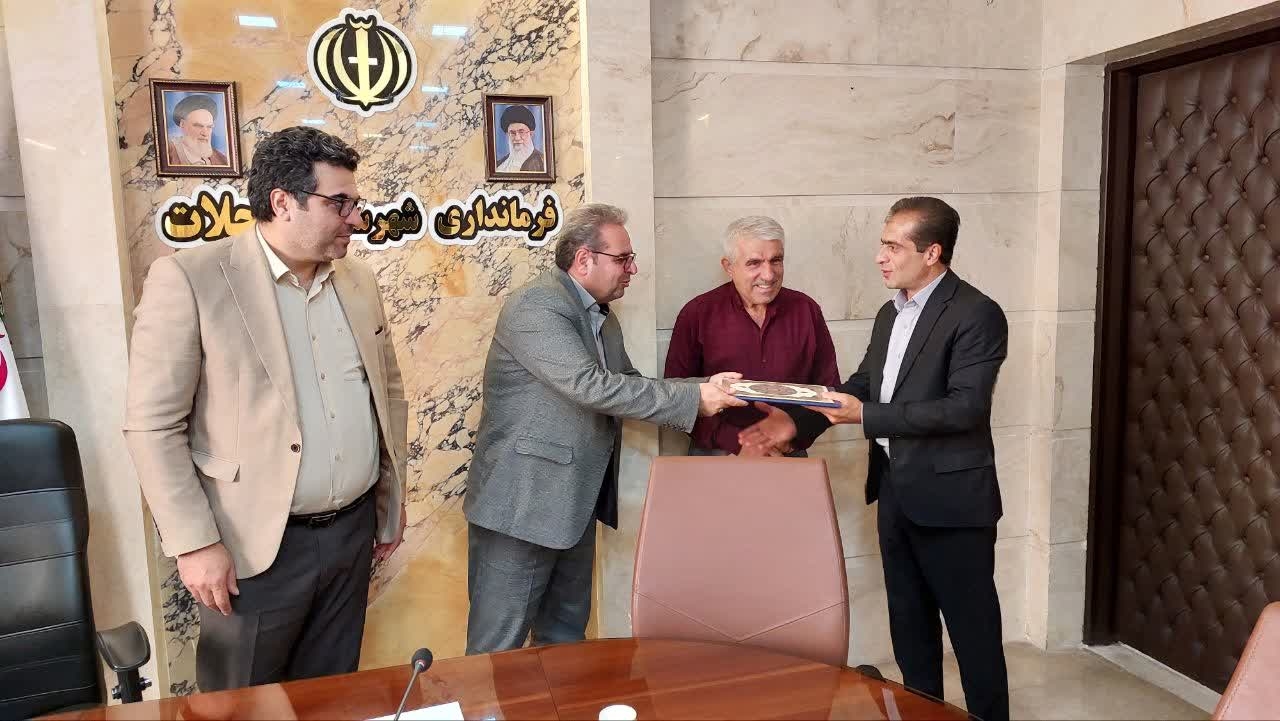 برگزاری مراسم تحلیف عضو علی‌البدل شورای اسلامی شهر نیم‌ور