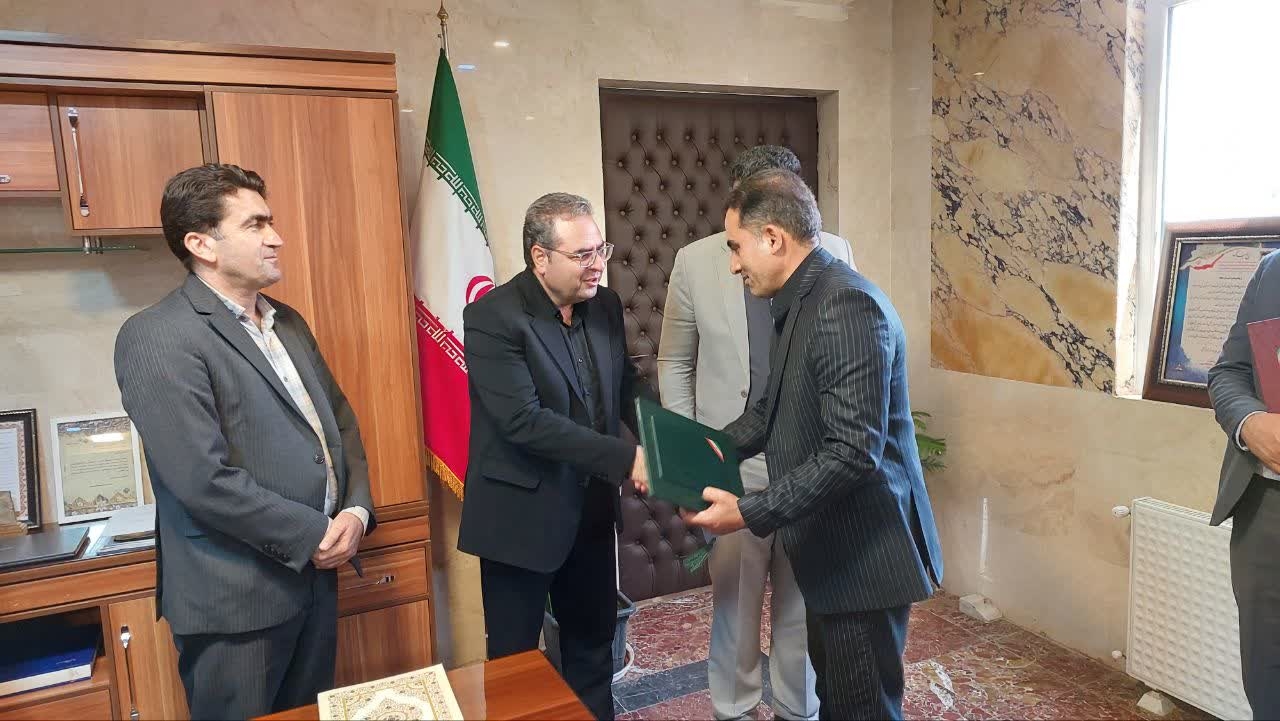 برگزاری آیین تکریم رییس سابق و معارفه سرپرست اداره راهداری و حمل‌ونقل جاده‌ای شهرستان محلات