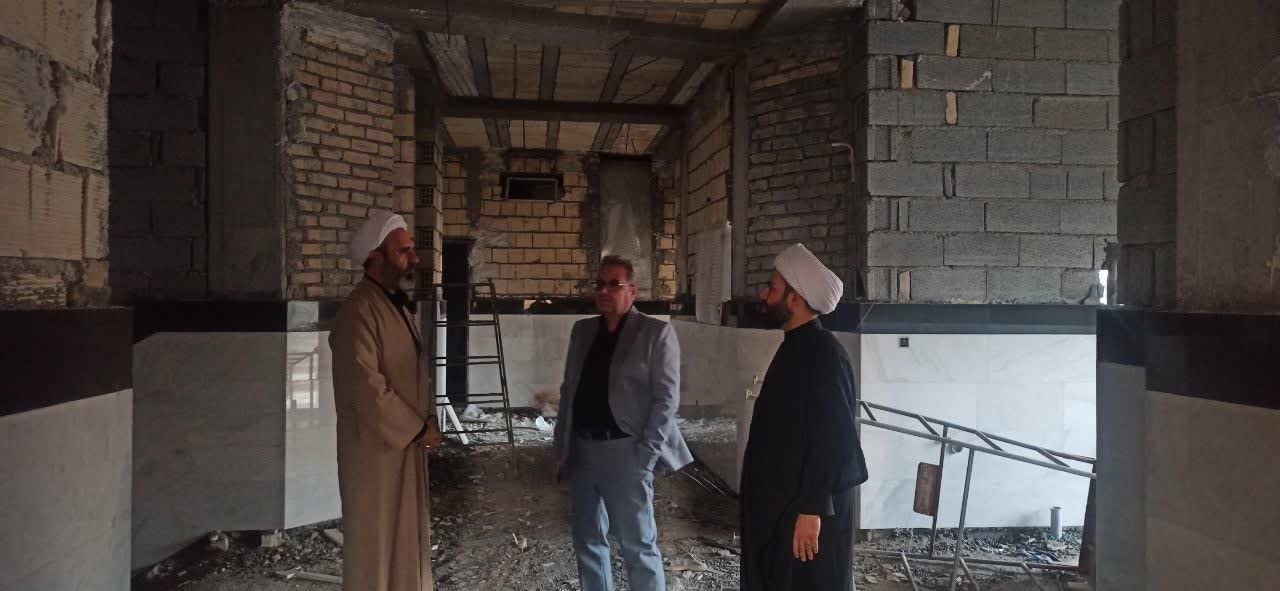 بازدید فرماندار محلات از پروژه در حال احداث مؤسسه قرآنی تسنیم نیم‌ور