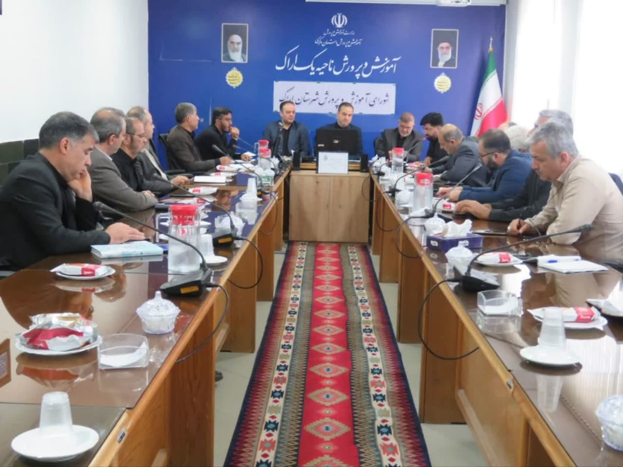 برگزاری  سیصد و بیست و هشتمین جلسه شورای آموزش و پرورش شهرستان اراک به ریاست سرپرست فرمانداری شهرستان اراک