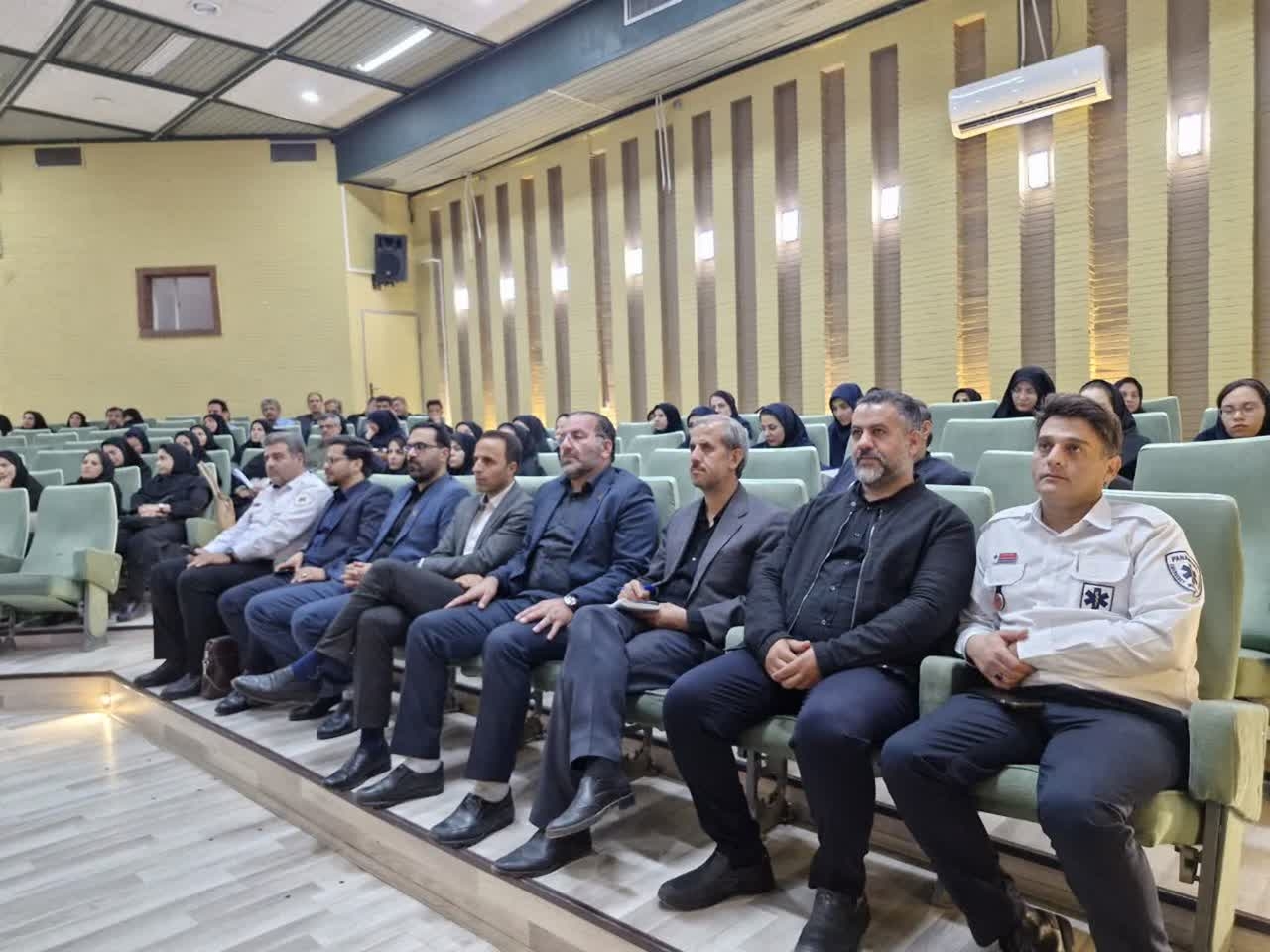 برگزاری دوره آموزشی تهدیدات  (CBRNE) در حوزه امداد و نجات در دانشگاه علوم پزشکی استان