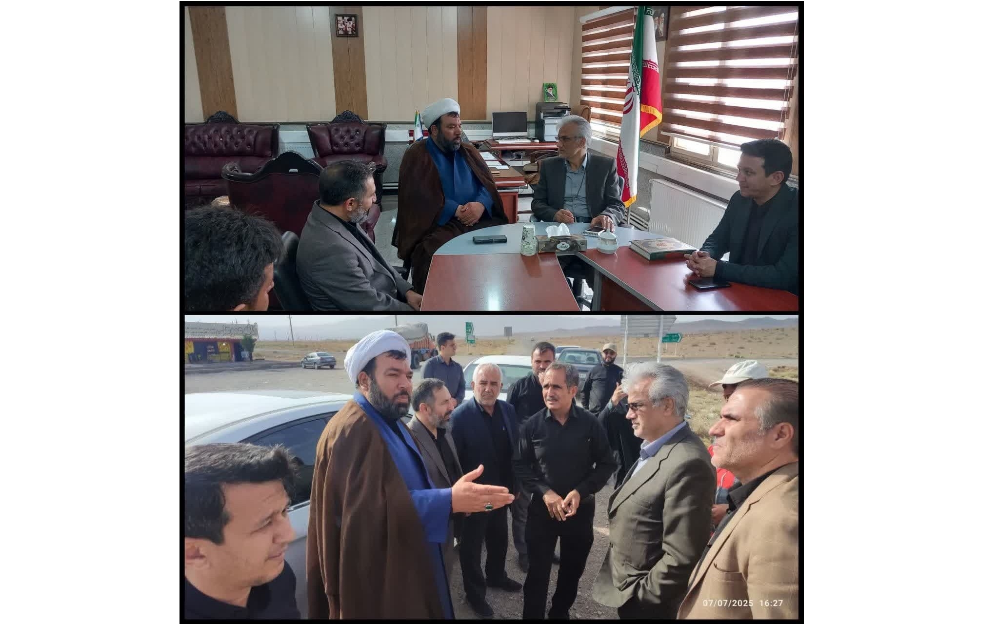 سفر نیم‌روزه مشاور اقتصادی رئیس‌جمهور به شهرستان زرندیه و بررسی مشکلات عشایری