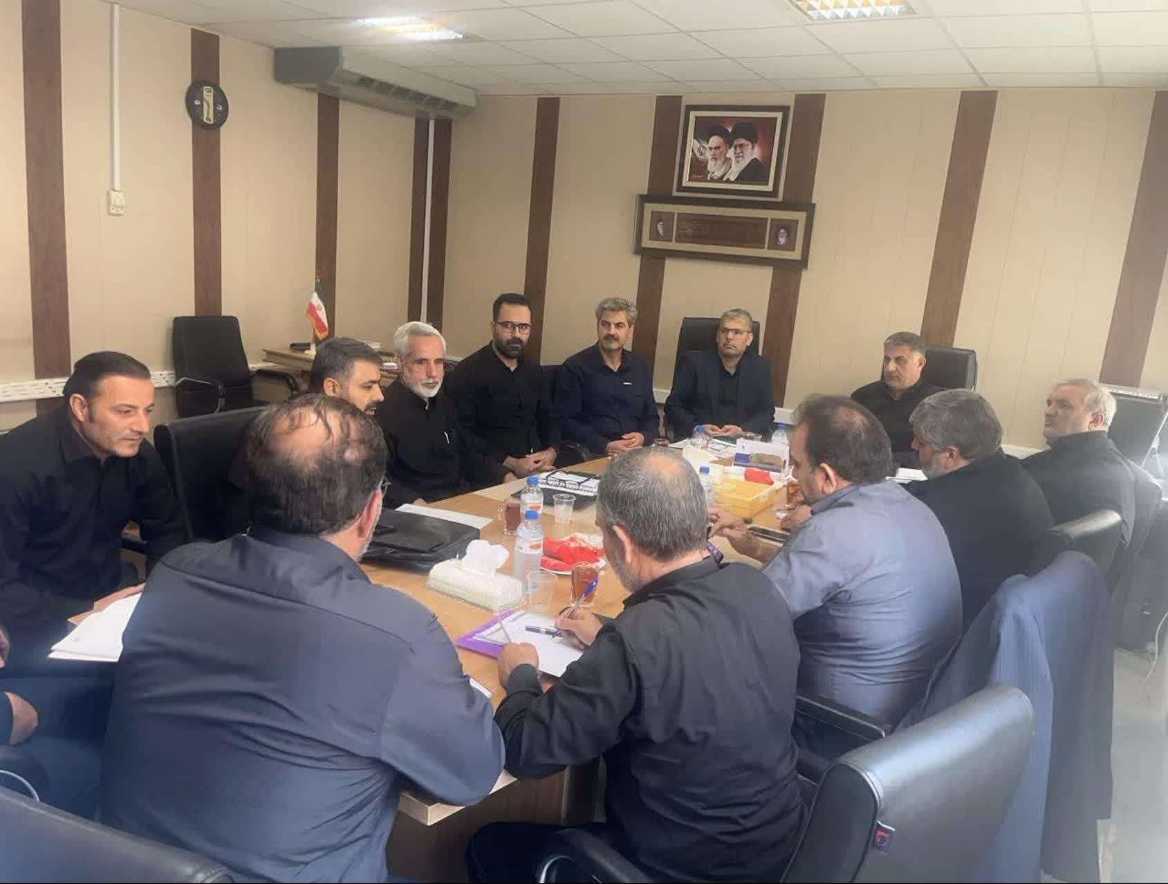 برگزاری جلسه ستاد پشتیبانی اربعین در دفتر امور شهری و شوراهای اسلامی استان مرکزی