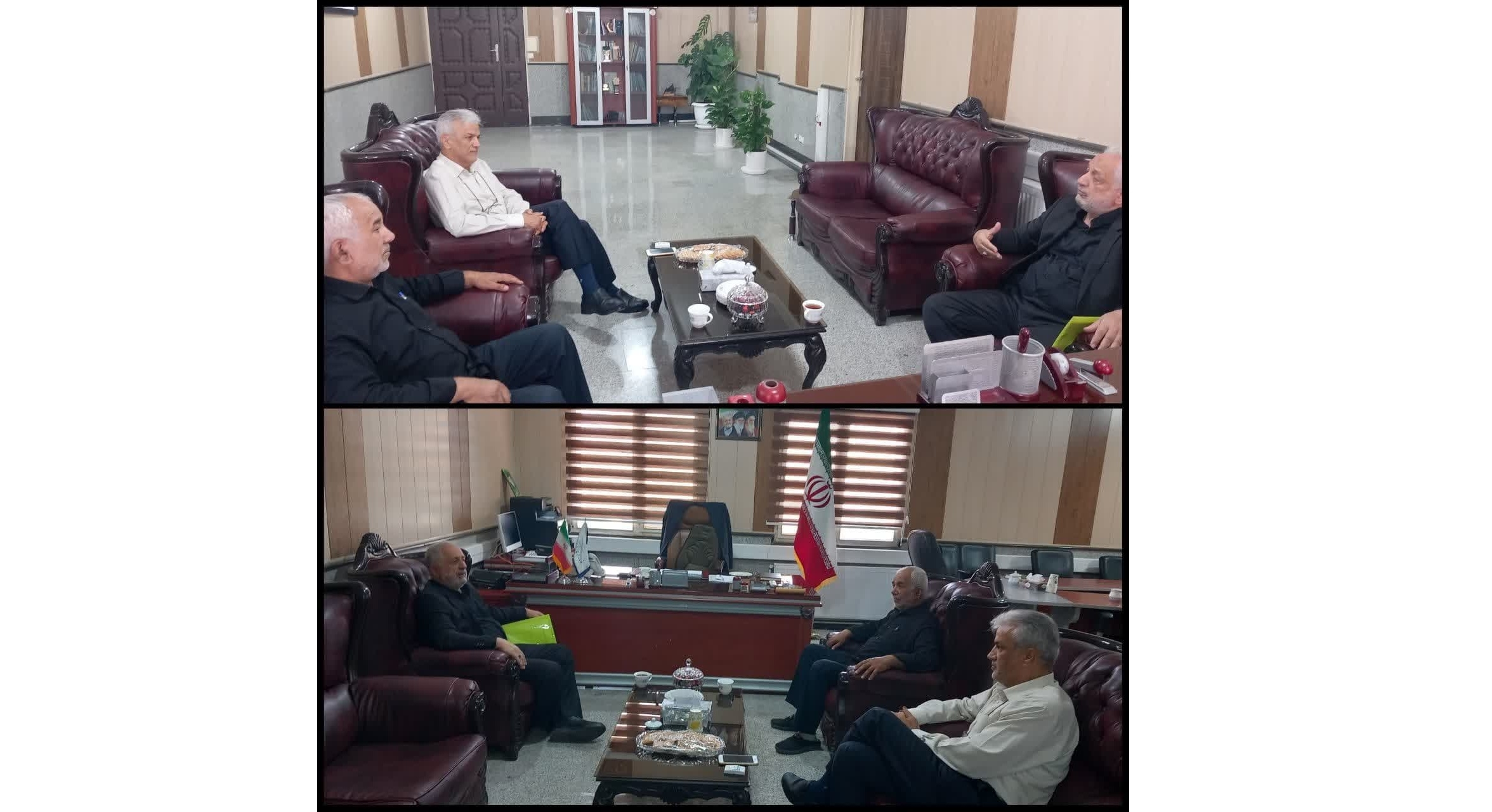 دیدار اعضای علمی و مشاور امور اجتماعی با سرپرست فرمانداری زرندیه