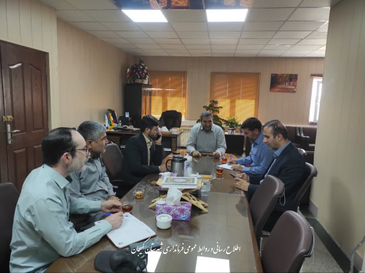 🔻برگزاری جلسه کارگروه مدیریت بحران شهرستان