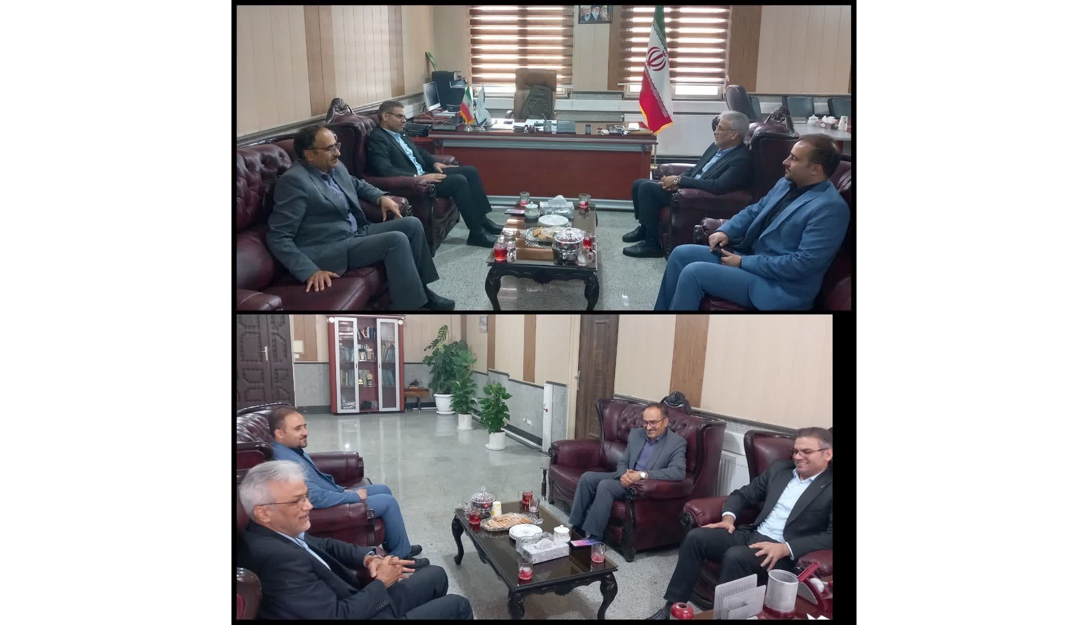 بررسی اجرای پروژه GNAF در زرندیه با حضور مدیرکل پست استان مرکزی