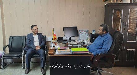 دیدار رئیس صندوق کارآفرینی امید شهرستان با فرماندار شهرستان کمیجان