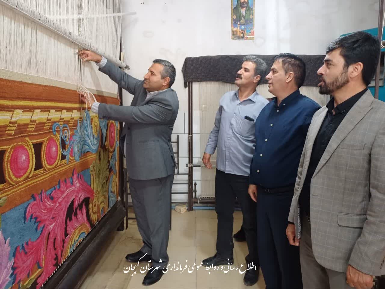 🔻هنر فرش‌بافان کمیجان در مسیر صادرات به اروپا