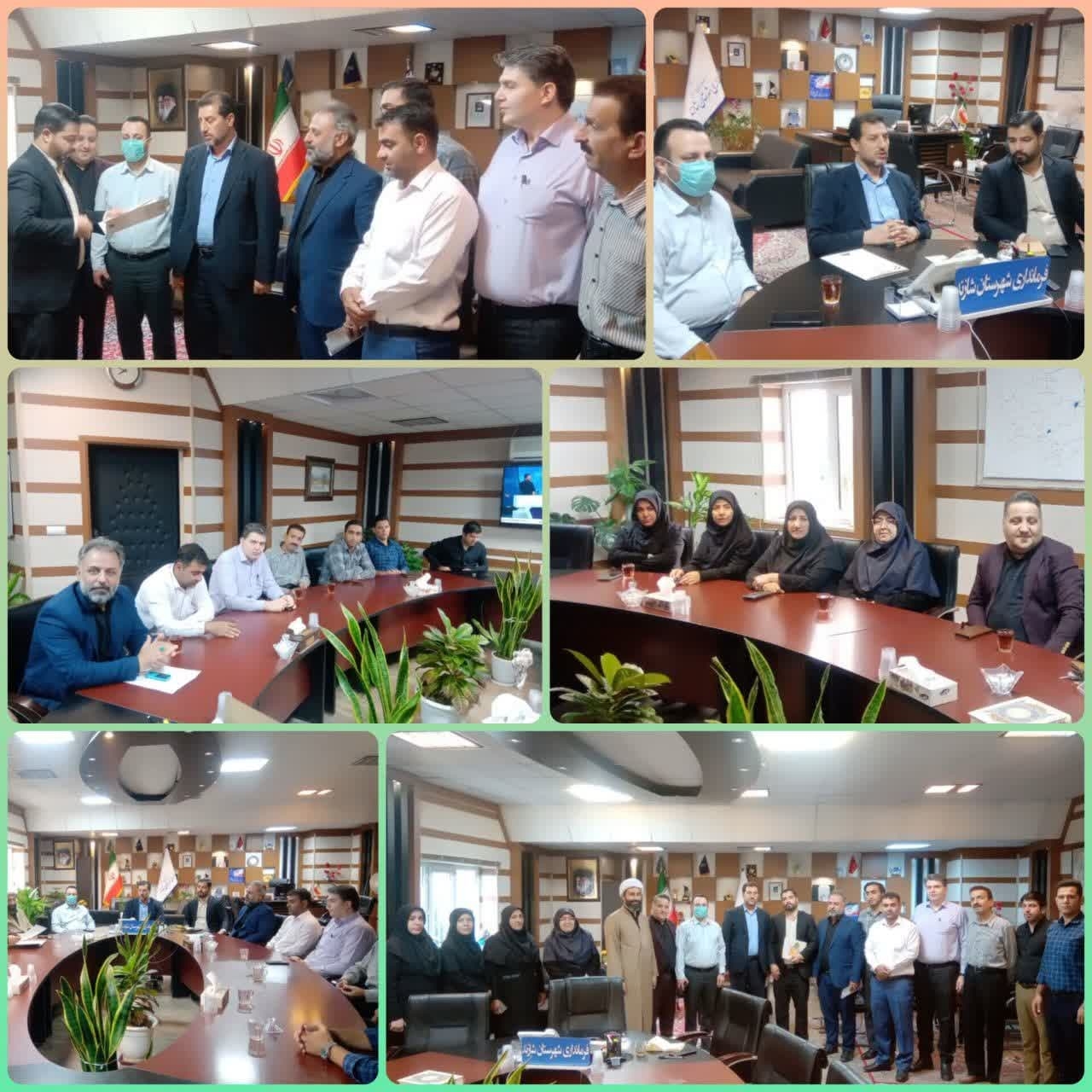 جلسه داخلی کارکنان فرمانداری شهرستان شازند برگزار شد