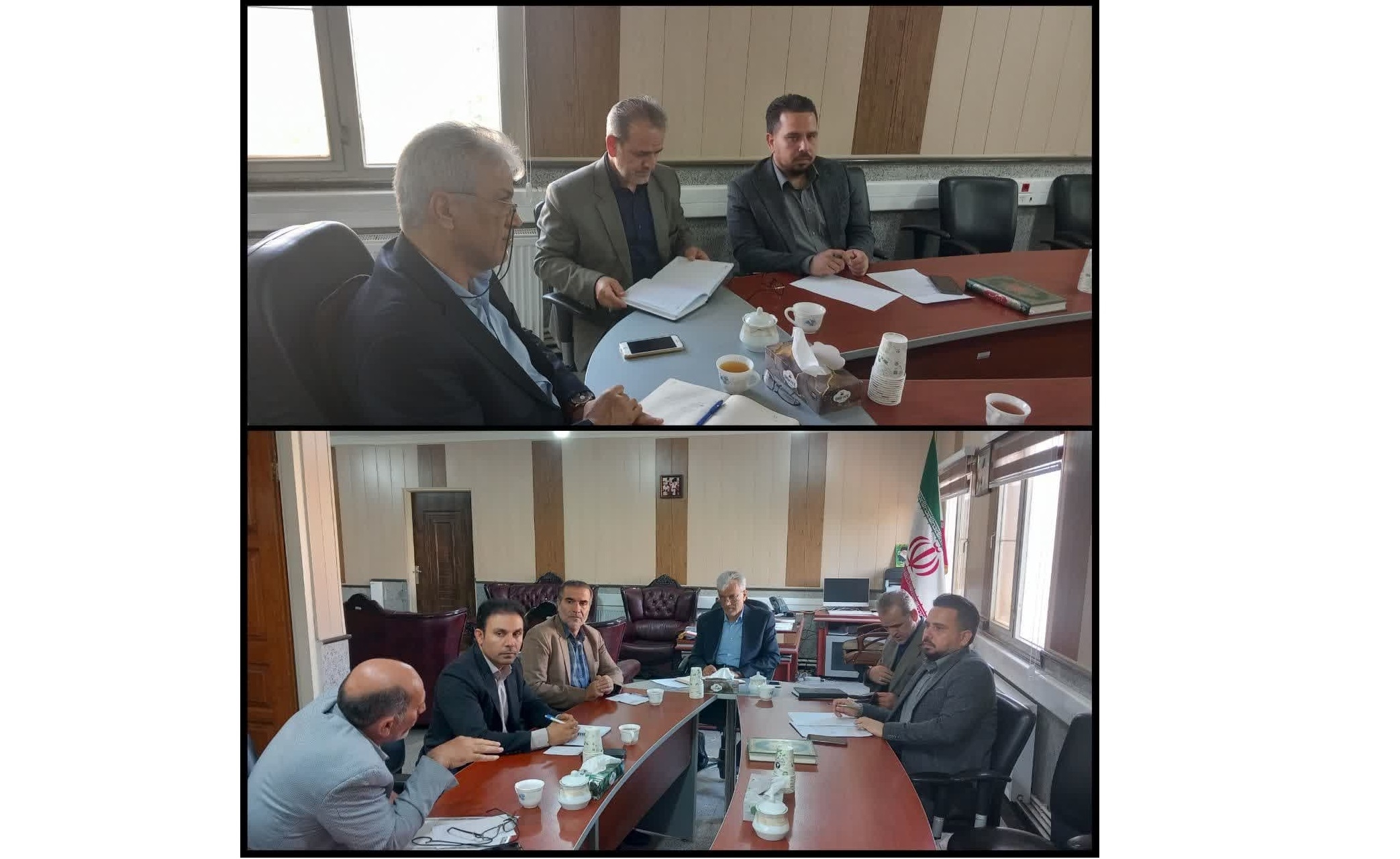 برگزاری جلسه بررسی و رفع تنش آبی روستاهای زرندیه به ریاست سرپرست فرمانداری