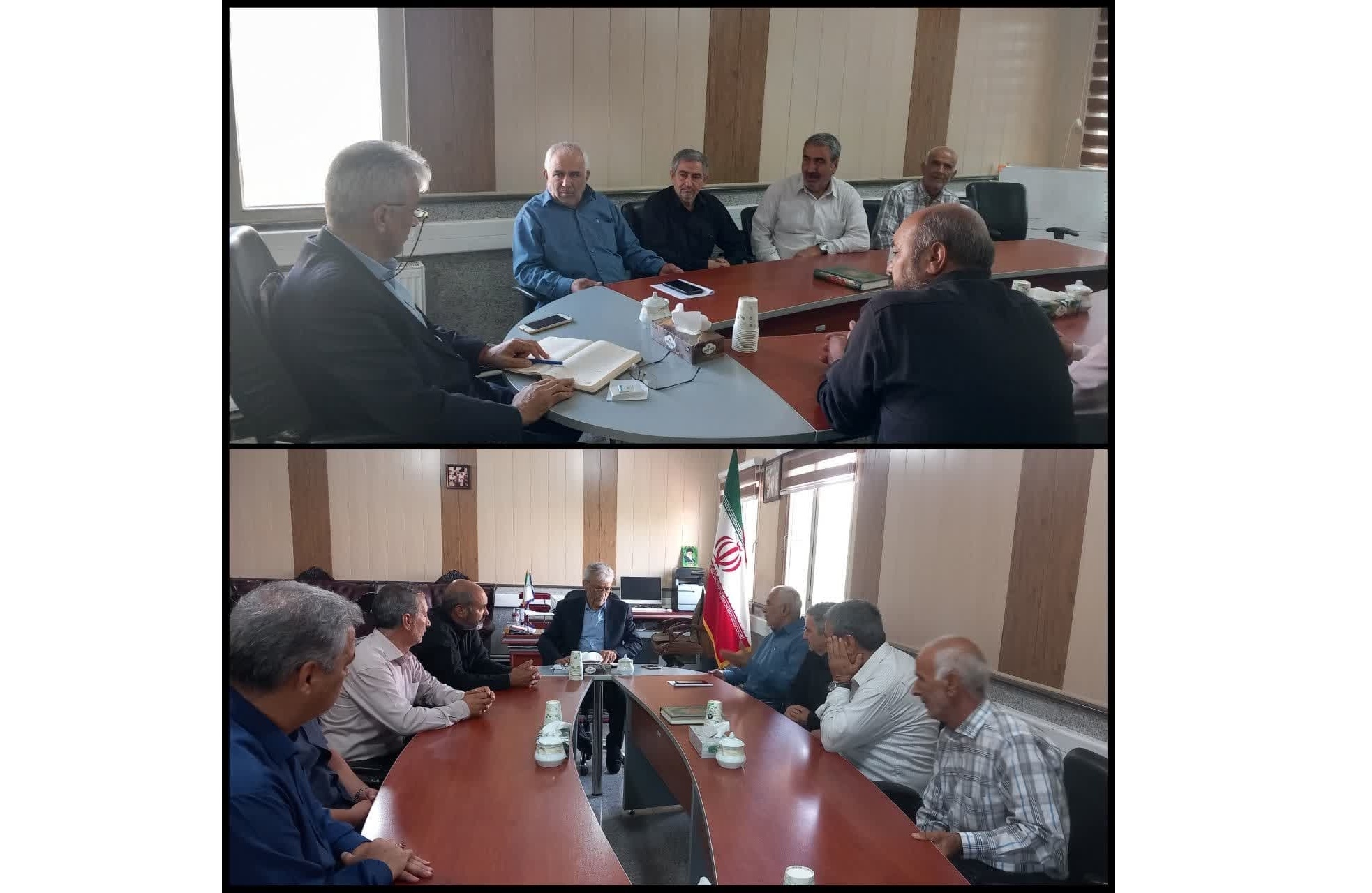 نشست بررسی مشکلات روستای فیض‌آباد بخش زاویه با حضور سرپرست فرمانداری زرندیه