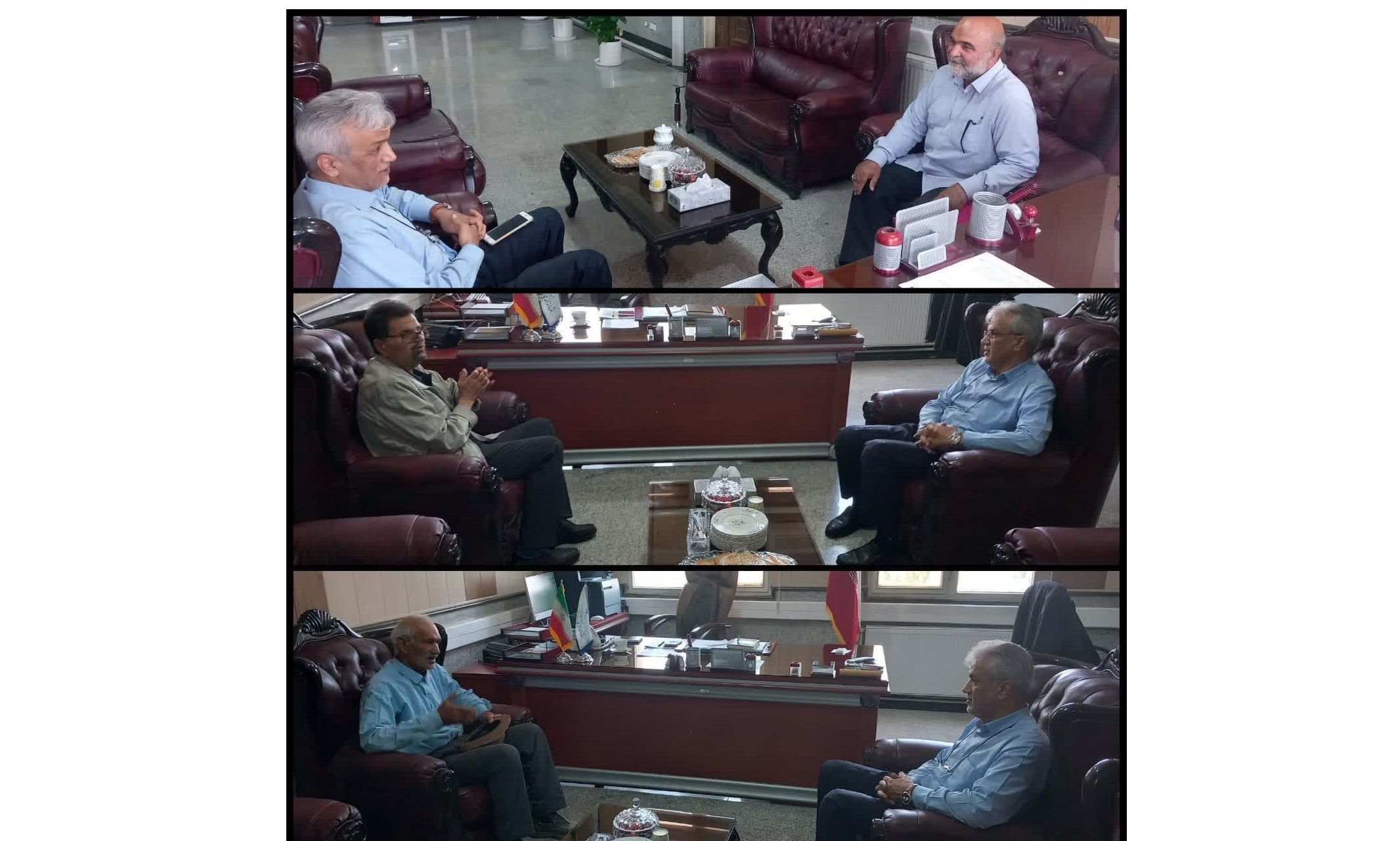 نشست صمیمی شهروندان با سرپرست فرمانداری زرندیه برای بررسی مشکلات و درخواست‌ها