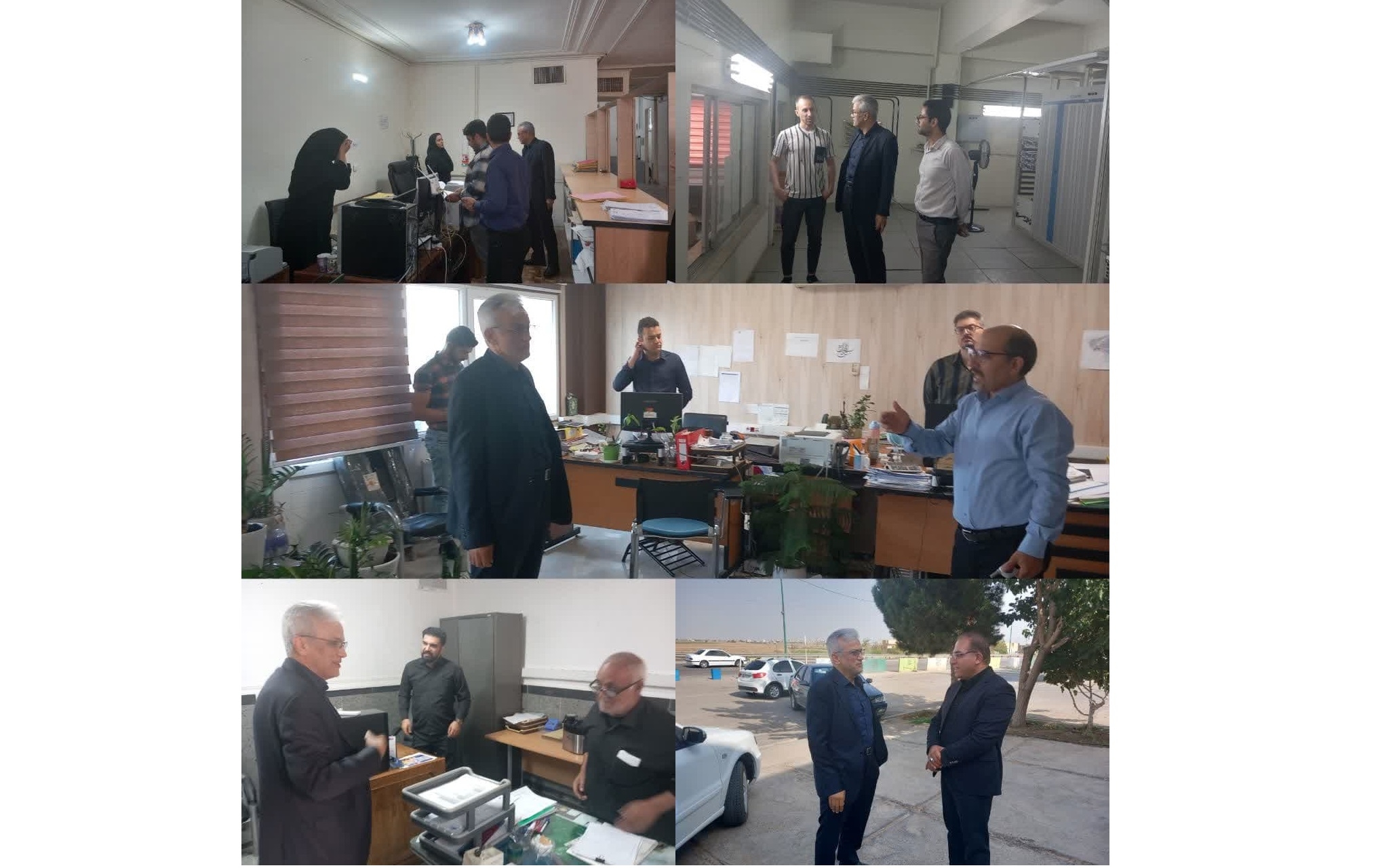بازدید سرزده سرپرست فرمانداری زرندیه از ادارات شهرستان با هدف بررسی عملکرد و خدمات‌رسانی
