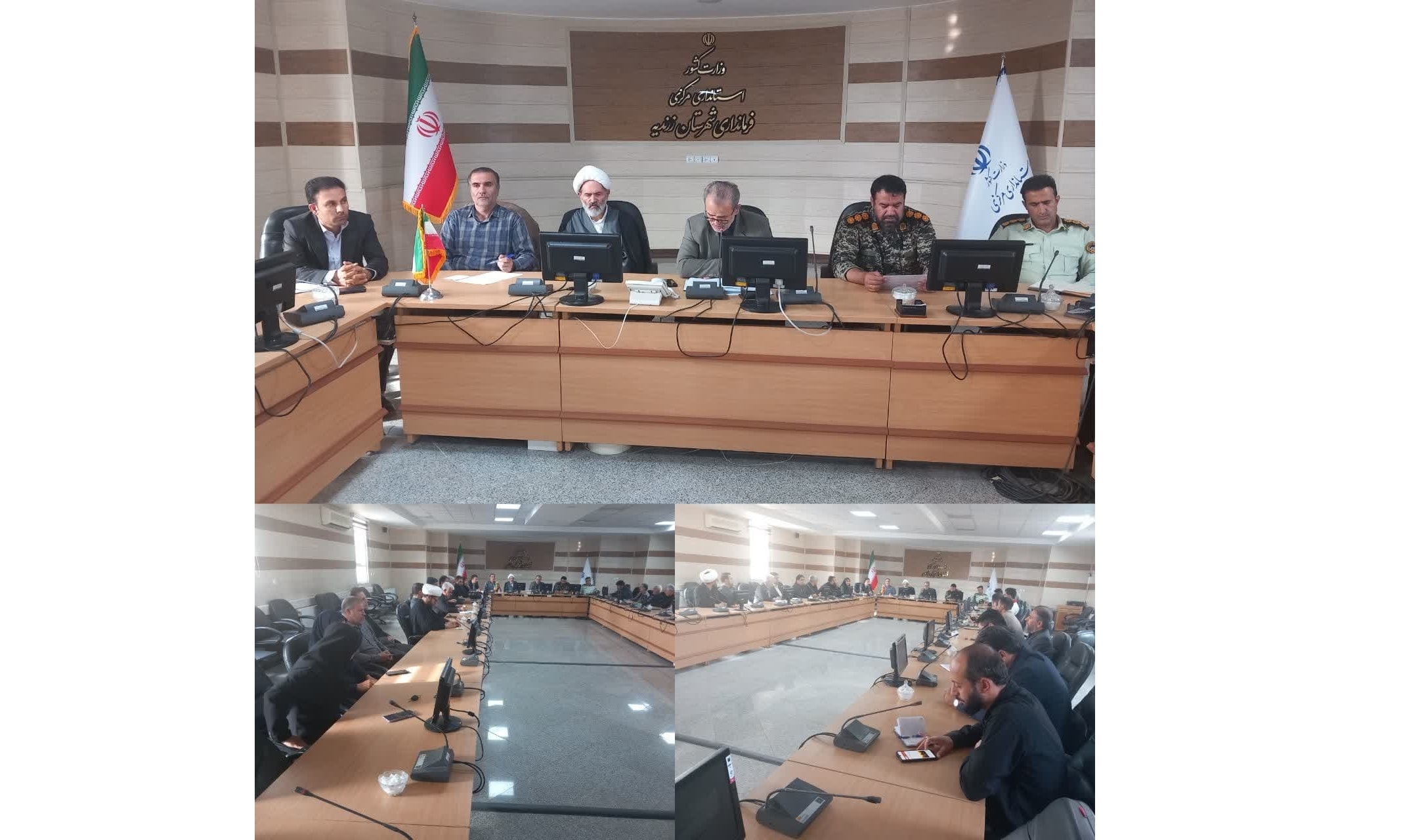 جلسه ستاد اربعین شهرستان زرندیه به ریاست سرپرست معاونت سیاسی فرمانداری برگزار شد