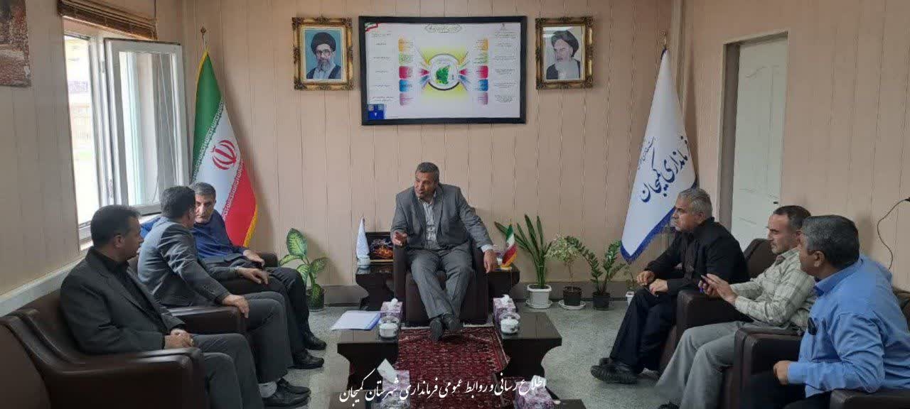 🔻 دیدار معاون اشتغال کمیته امداد استان مرکزی با فرماندار شهرستان کمیجان
