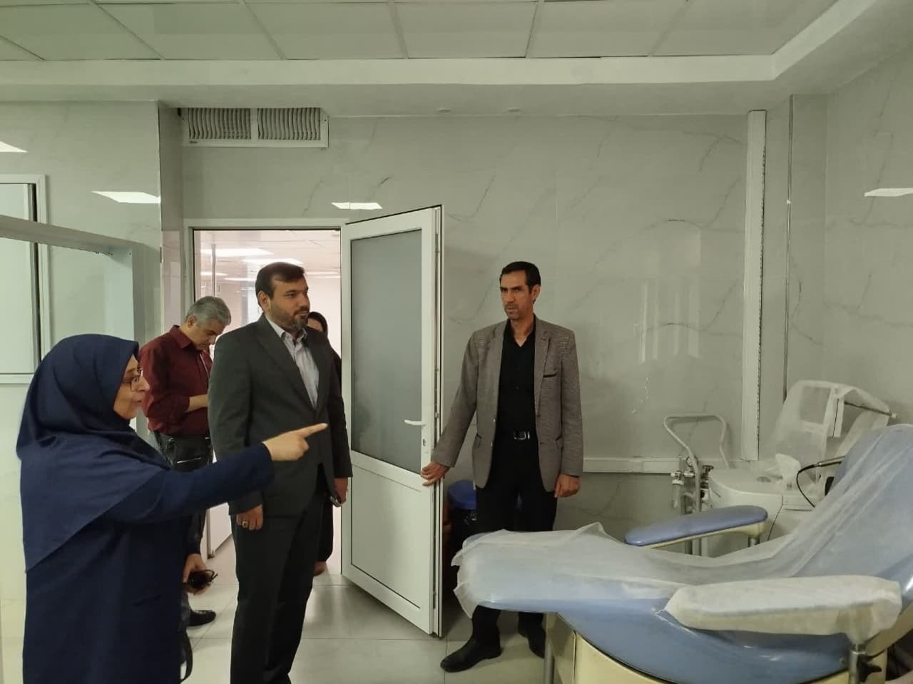بازدید آقای برنج زاده مدیرکل امنیتی و انتظامی از مرکز انتقال خون استان صبح روز یکشنبه مورخ 1404/04/29